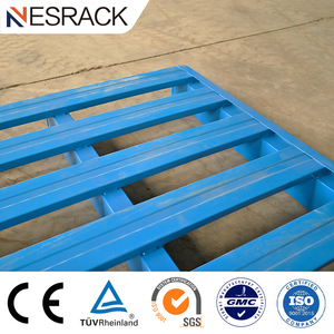 מערכת מדפי פלטפורמות פלדה כבדות מתוצרת סין, ניתנות לערום, ניידות, אנטי-סטטיות, בעיצוב תעשייתי מתקפל, למחסן - Product Image 6