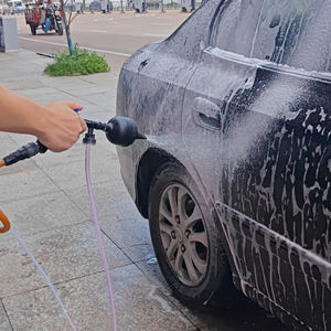 Nouveau Mini Snow Foam Lance Pressure Power Jet Washer <span class=keywords><strong>Canon</strong></span> à mousse bon marché avec longue paille - Product Image 5