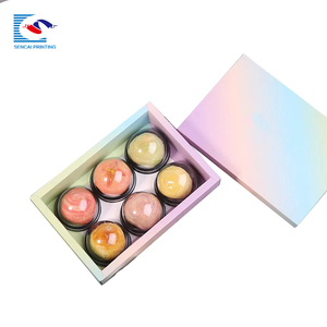 SENCAI Hộp Giấy Cấp Thực Phẩm Đóng Gói Bánh Lạ Mắt Tái Chế Logo Tùy Chỉnh Hộp Quà <span class=keywords><strong>Macaron</strong></span> Hộp Làm Bằng Tay Bán Sỉ - Product Image 5