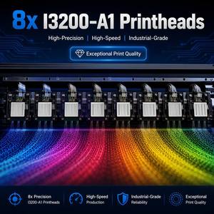 Impresora de Sublimación de Tinta GOOSAM de 1.85m y 8 Cabezales, de Alta Velocidad, para Transferencia Textil, Impresión de Ropa Deportiva y Banderas, Uso en Fábrica - Product Image 5