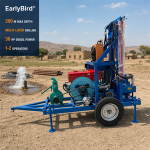 200M Professional Manufacturer Water Well Drilling Rig for Underground Water <strong>Driller</strong> Quick Setup Stock Supply - Product Image 3