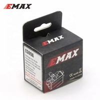 محرك سيرفو تناظري بلاستيكي EMAX ES09A مخصص للطائرات الهليكوبتر Trex 450 والروبوتات