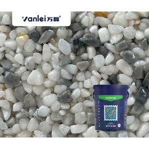 Nieuwe trend epoxyhars gewassen steengraniet oprit batch schrapen van universeel gekleurde gebroken steen - Product Image 2