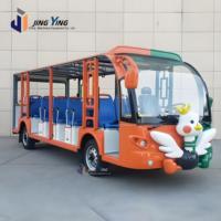 Bus électrique utilitaire de tourisme coloré personnalisé à 11 places, le plus populaire et le plus vendu, avec accessoires, à vendre