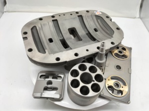Pièces de réparation de la pompe principale HPV091DS HPV091 pour excavatrice 70B 307 313D2, pièces hydrauliques, bloc-cylindres 393-7101 - Product Image 3