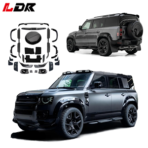 Kit carrosserie Série U pour Land Rover Defender 110/90 2020-2024, amélioration style urbain 2025, aileron arrière, feux de brouillard, cache-roue, pédale <span class=keywords><strong>auto</strong></span> - Product Image 1