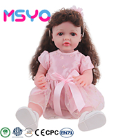 MSYO-Ensemble de poupées en vinyle souple et réaliste de 22 pouces pour nouveau-né fille, mini-jouet en silicone pour bébé, Offre Spéciale