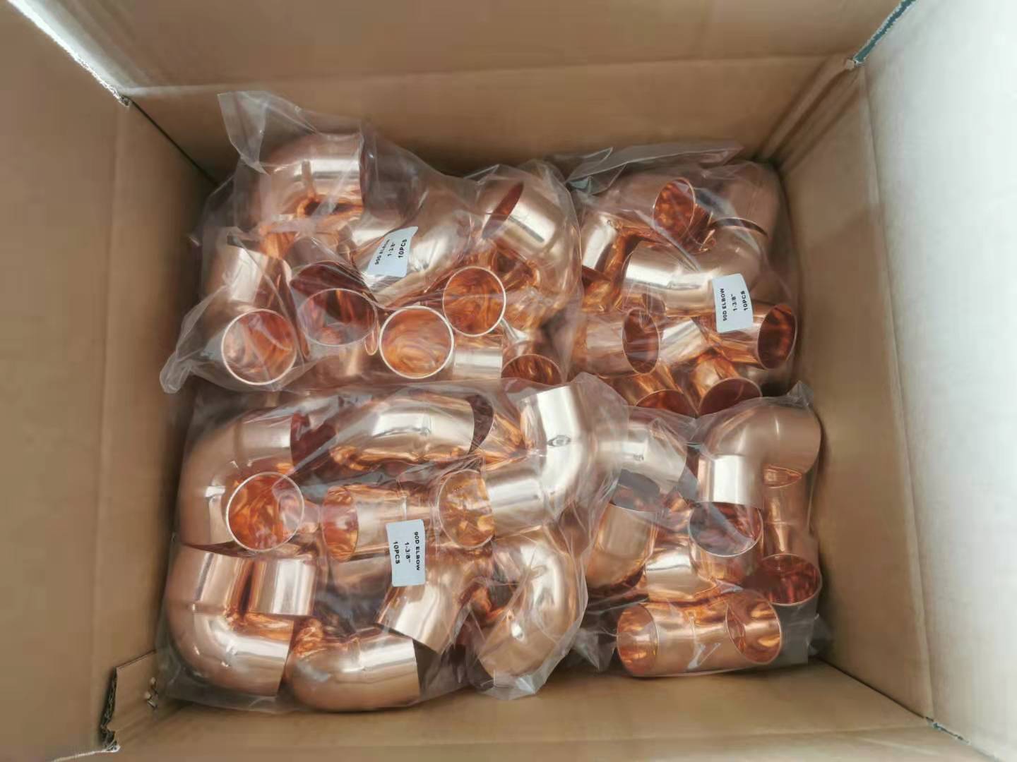 Copper Reducing Tee C X C X C Copper Pipe Fittings ASME B16.22