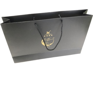 Bolsas de papel Kraft marrón de lujo con diseño personalizado, suministros de China, asas troqueladas - Product Image 6