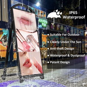 Écran d'affichage numérique 4K de 43 pouces, indice de protection IP65, pour une utilisation en extérieur dans les centres commerciaux et les magasins de détail, <span class=keywords><strong>avec</strong></span> prise en charge de l'animation - Product Image 5