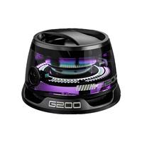 Haut-parleur LED RGB G-200 BT 5.5 de haute qualité avec horloge, écran étanche IP65, support magnétique – Vente transfrontalière à succès