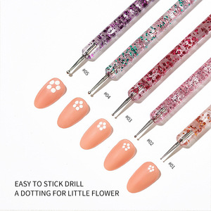 Lápiz de nailon de plástico sin cera para recoger diamantes de imitación y pedrería, para pintura de diamantes personalizada, arte de uñas y uso en salón DIY - Product Image 6