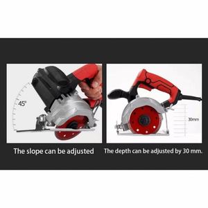 High Quality Power Tools Glass Cutter Wall Grooving Tools Portable Marble <b>Stone</b> Tile Plate <b>Cutting</b> <b>Machine</b> Rebar Electric Saw - Product Image 4