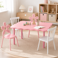 Table d'extérieur personnalisée incurvée blanche, bleue, rose, blanche pour événements et fêtes d'enfants – Prix usine
