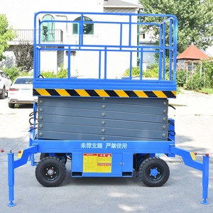 छूट मोबाइल इलेक्ट्रिक कैंची लिफ्ट कार्य मंच निर्माण के लिए हाइड्रोलिक मचान लिफ्ट कार्य मंच - Product Image 1