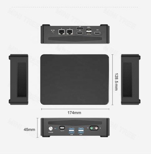 13th Gen Mini PC Gamer <span class=keywords><strong>Intel</strong></span> Core i9 13900H i7 13700H i5 1340P Thunderbolt4 eGPU 2*2,5G LAN Game Desktop Computer AX200 Wifi6 - Product Image 4