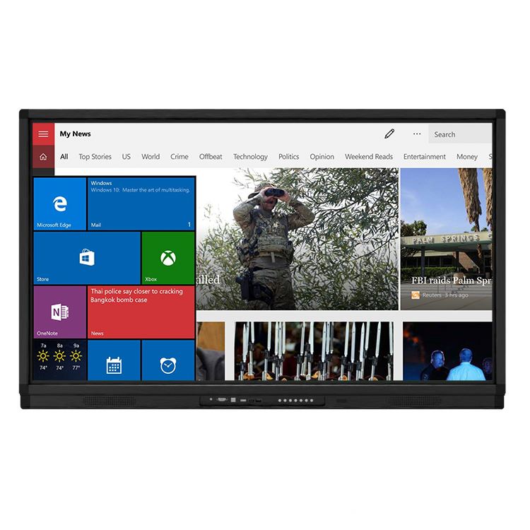 50 55 дюймовый интерактивный сенсорный экран все в одном для конференц-зала