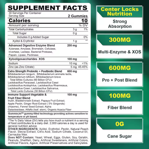Gummies <span class=keywords><strong>de</strong></span> <span class=keywords><strong>perte</strong></span> <span class=keywords><strong>de</strong></span> <span class=keywords><strong>poids</strong></span> OEM, enzymes digestives, aide à la dégradation des glucides, des graisses et des protéines - Product Image 4