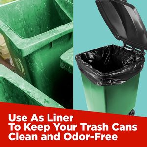 Bolsas de Basura Resistentes Huamaohengchun Toughbag de 40-45 Galones (Paquete de 100) - Bolsas de Basura de 39, 40, 42, 44 Galones para Contratistas - Product Image 2