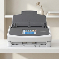 Scanner de documents A4 IX1600, recto verso, WiFi, 40 ppm, 80 ipm, CIS, 600 dpi, USB 3.2, blanc