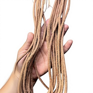 Cordon en cuir de qualité supérieure pour la fabrication de bijoux, accessoires et composants - Prix direct usine - Product Image 1
