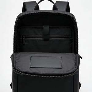 Sac à dos pour <span class=keywords><strong>homme</strong></span> imperméable de 15 pouces, grande capacité, en cuir PU, pour le travail et le bureau, vente chaude, OEM/ODM - Product Image 5