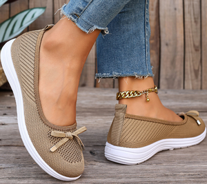 <span class=keywords><strong>Ballerine</strong></span> da <span class=keywords><strong>Donna</strong></span> con Suola Morbida Traspiranti, <span class=keywords><strong>Scarpe</strong></span> Comode Leggere Antiscivolo con Assorbimento degli Urti, Supporto OEM per Pendolarismo Quotidiano e Camminata in Casa - Product Image 6