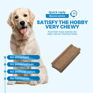 Masticables dentales de larga duración, digeribles, seguros, para mascotas, huesos y carne, alimentos secos para mascotas para perros - Product Image 2