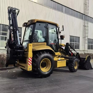 388t हाइड्रोलिक लोडर पृथ्वी-चलती मशीनरी बैकहोई व्हील लोडर उत्खनन बिक्री के लिए 2.5t बैकहोए लोडर - Product Image 1