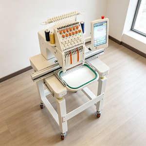 Máquina de Bordado Computarizada de Alto Rendimiento con <span class=keywords><strong>Cambio</strong></span> Automático de Color para la Fabricación de Banderas Multicolores - Product Image 3