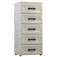 Ensemble de meubles de salon pour bébé Haogle, armoire à vêtements pour enfants, armoire de rangement en plastique pour chambre à coucher, tiroirs en plastique, plusieurs couleurs