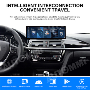 หน้าจอรถยนต์ขนาด 14.9 นิ้ว สำหรับ BMW NBT ซีรีส์ 3 F30 ปี 2013-2017 ระบบแอนดรอยด์ หน้าจอสัมผัส พร้อมระบบนำทาง CarPlay Android Auto FM มัลติมีเดีย - Product Image 5