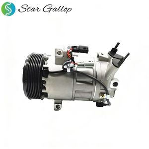Compresseur de climatisation 6SBH14C 92600-4EB0A 92600-4BE0A pour Nissan Qashqai J11 X-Trail T32 <span class=keywords><strong>Renault</strong></span> <span class=keywords><strong>Scenic</strong></span> 1.6 DCi 7PK 115mm Pompe - Product Image 1