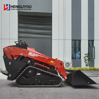 Kompakter Kompaktlader CE EPA EURO 5 Dieselmotor V1000 Raupen-Kompaktlader Anbaugerät Kompaktlader im Angebot