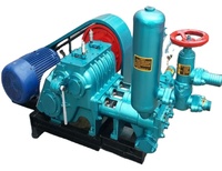 Pompe à boue à piston triplex BW250, débit max. 250 L/min, pression 8 kW, 15 kW, pour forage géologique et forage de puits d'eau