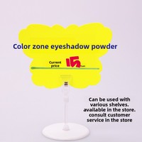 Panneaux de vente au détail en carton fluorescent, écologiques, revêtus, personnalisables numériquement par UV, pour l'épicerie, les vêtements, les boissons, les articles ménagers et les entreprises