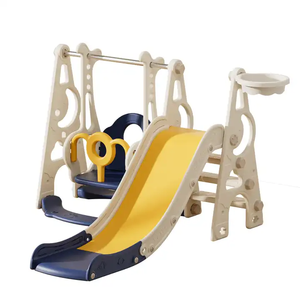 Casetta da gioco per interni di successo con scivoli in plastica, attrezzatura per sala giochi per <span class=keywords><strong>bambini</strong></span>, divertenti giochi scorrevoli per <span class=keywords><strong>bambini</strong></span> - Product Image 6