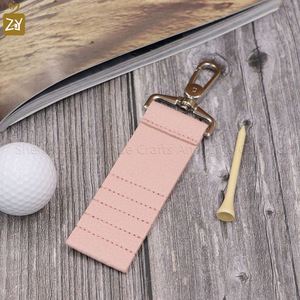 Expédition Rapide – Porte-tee de golf en cuir PU 5 couleurs avec 5 emplacements, impression en relief, support de golf portable, cadeau promotionnel - Product Image 4