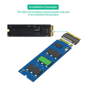 <span class=keywords><strong>M</strong></span>.<span class=keywords><strong>2</strong></span> NVME SSD Dönüştürmek macbook adaptörü Hava Pro Retina Orta 2013 2014 2015 2016 2017, NVME/AHCI SSD Yükseltilmiş Kiti için A1465 A1466 - Product Image 5