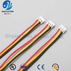 Кабельная сборка с белым разъемом XH 3P на заказ, проводка UL1007 с цветовой кодировкой для плат управления холодильным оборудованием - Product Image 3