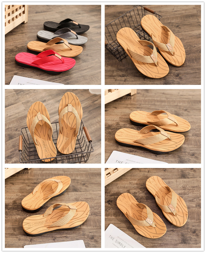 Summer Men Flip-flops Slippers Beach Footwear Comfortable Casual Flip Flops Shoes
