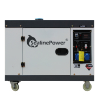 Générateur diesel silencieux portable 220V 380V 110V 5KVA 15KVA 4.5kw 4.6kw 5KW 5.5kw 6KW 6.5kw 7KVA 10KVA à vendre