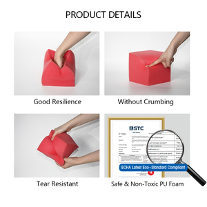 Mật độ cao & thân thiện với môi PU bọt Pit khối mềm Sponge <span class=keywords><strong>Cube</strong></span> cho trong nhà trampolines Thể dục dụng cụ đào tạo trẻ em an toàn chơi - Product Image 2
