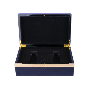 Màu Đen Sang Trọng Bằng Gỗ Nước Hoa Hộp Rỗng <span class=keywords><strong>MDF</strong></span> Tùy Chỉnh Nước Hoa Cao Cấp Hộp Quà Tặng Cao Cấp Gỗ Đóng Gói Hộp Cho Nước Hoa - Product Image 3