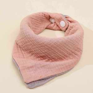 Baberos de Flores para Bebés, Paños de Regurgitación para Niñas, Toalla de Saliva de Algodón, Baberos para Bebés y Niñas Pequeñas - Product Image 4