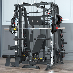 Dispositivo di Allenamento Completo Flying Bird, <span class=keywords><strong>Rack</strong></span> per <span class=keywords><strong>Squat</strong></span> in Acciaio, Macchina Smith per Uso Domestico e Commerciale - Product Image 4
