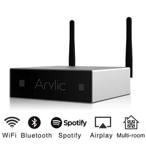 Amplificateur <span class=keywords><strong>WiFi</strong></span> A50 pour <span class=keywords><strong>la</strong></span> <span class=keywords><strong>maison</strong></span> avec USB, amplificateur numérique de classe D entièrement numérique, matériau plastique, audio multiroom pour maisons préfabriquées - Product Image 5