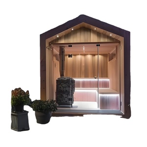 Vente chaude Sauna Hammam Modèle de flèche moderne Salle de sauna - Product Image 1