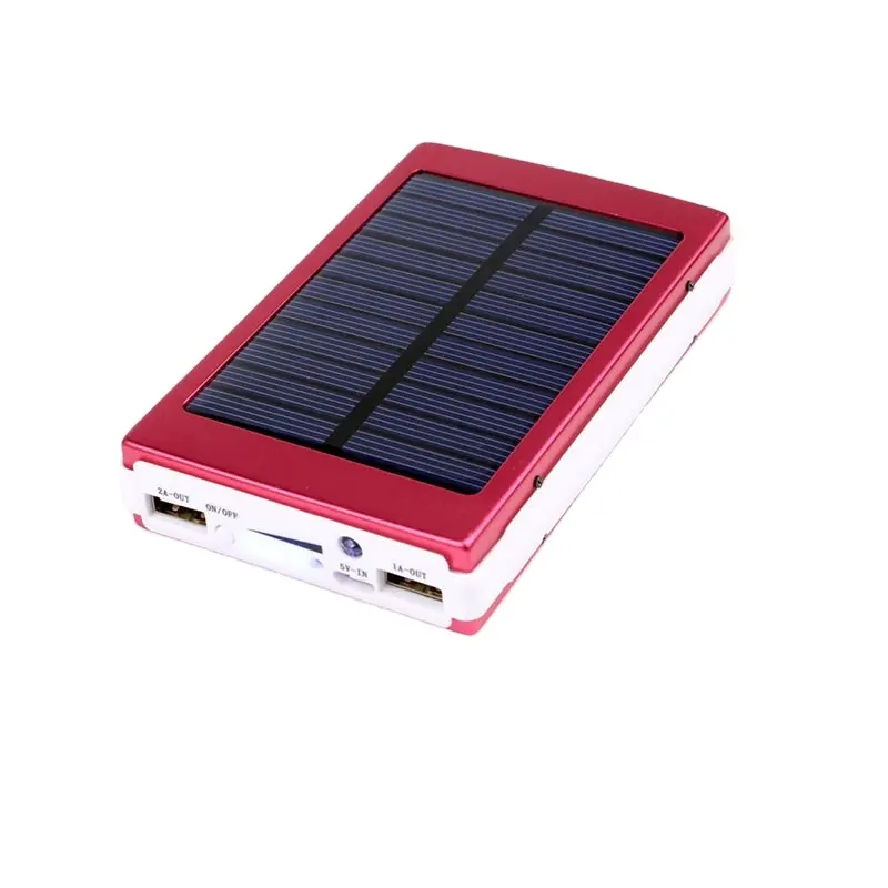 Solor Power Bank 12000mAh Dual USB Portable Solar Panels Charge Powerbank Best Products Consumer Electronics