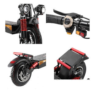 EU Stock Waterproof High Power 48v 1600w Dual Motor Long Range Foldable Adult Electrico Monopattino <b>E</b> <b>Scooter</b> Q7por Sco - Product Image 6